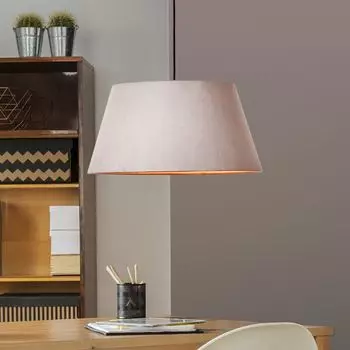 BRILLIANT подвесной светильник Brok 50см | вневременной потолочный светильник | темно-серый | 1x E27 макс. 52 Вт | IP20