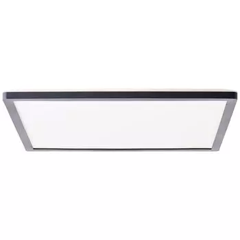 BRILLIANT Потолочный светильник MILTON | квадратный потолочный светильник 42 x 42 см | 18 Вт 2500 люмен 3000–6500 Кельвин | пластик, черный