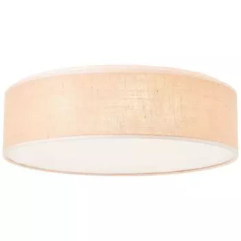 BRILLIANT Уютный потолочный светильник ANIELA | Потолочный светильник естественного тона, 48 см | 3 розетки E27 макс. 40 Вт | Металл/текстиль, бежевый