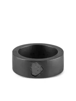 Бриллиантовое кольцо «Система» из стерлингового серебра Parts of Four, черный