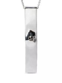 Бриллиантовое колье с клином Parts of Four, серебряный