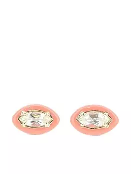 Бриллиантовые серьги Sweetness из 9-каратного желтого золота Bea Bongiasca, розовый