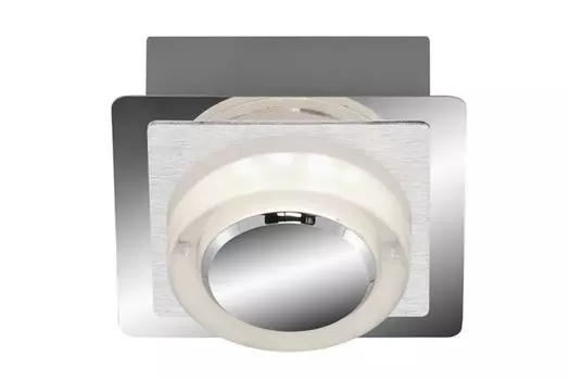 БРИЛОНЕР Настенный светильник 1 лампочка. Светодиодный модуль 5Вт алюминий/хром Briloner