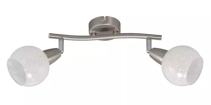 BRILONER точечный 2xE14 40Вт поворотный. матовый никель