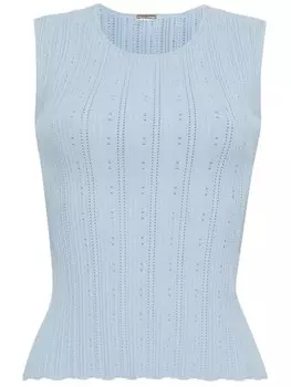 Бринн топ Adam Lippes, синий