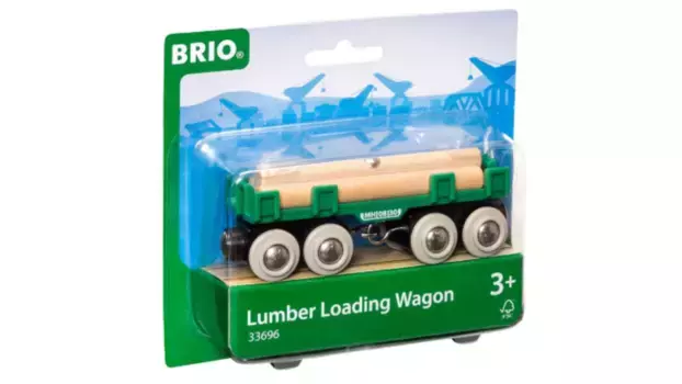 Brio Bahn Длинномерный лесовоз