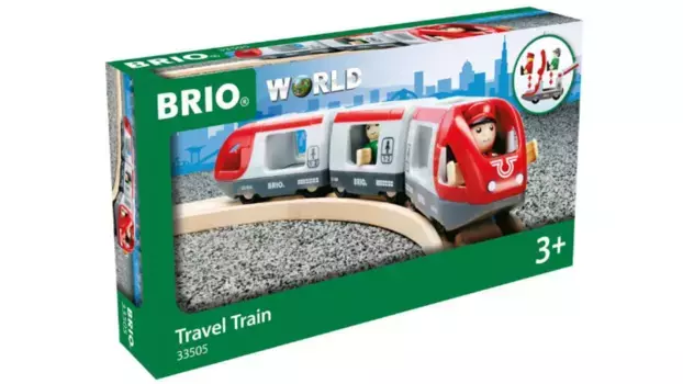 Brio Bahn Красный пассажирский поезд