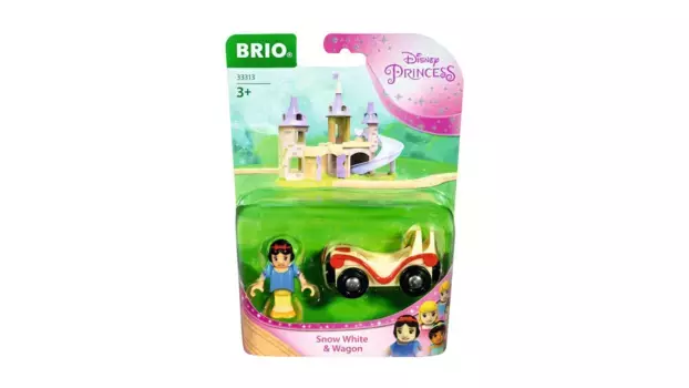 Brio Disney Princess Белоснежка с вагончиком дополнение к деревянному поезду Brio рекомендуется для детей от 3 лет и старше