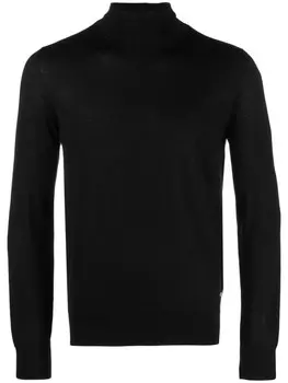 Brioni джемпер Dolcevita с высоким воротником, черный