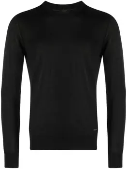 Brioni джемпер из смесового кашемира, черный