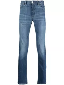 Brioni прямые джинсы Meribel, синий