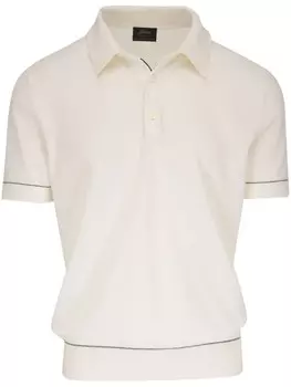 Brioni рубашка поло, белый