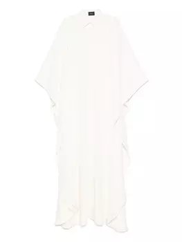 Brioni шелковое платье, нейтральный