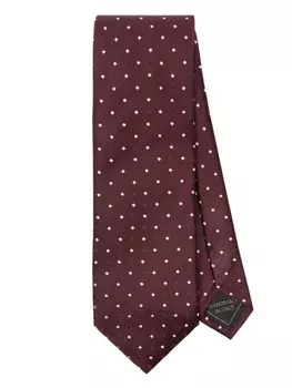 Brioni шелковый галстук, фиолетовый