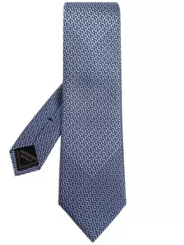 Brioni шелковый галстук, синий