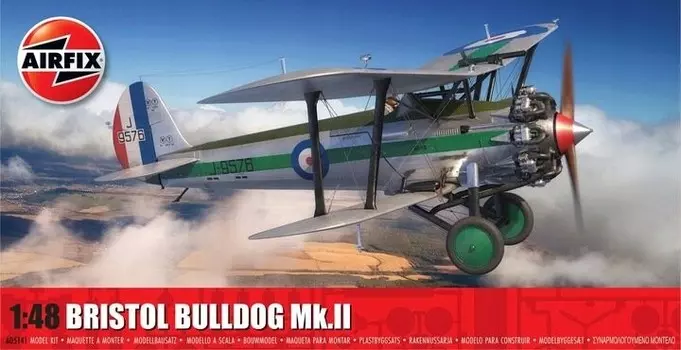 Bristol Bulldog Mk.II (новая оснастка в 2024 г.), Airfix 05141