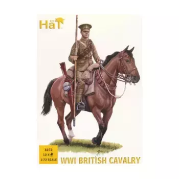 Британская кавалерия времен Первой мировой войны, Historical Plastic Military Figures - WWI (1:72) (Hat Industries)