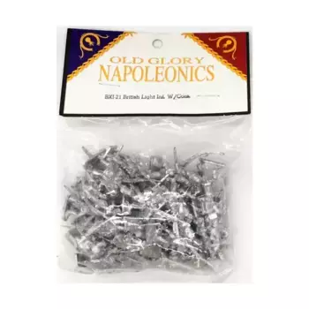Британская легкая пехота с командованием, Napoleonic - British (25mm)