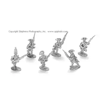 Британская линейная пехота – наступление, French & Indian Wars (25mm)