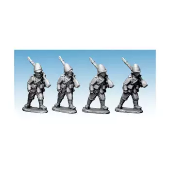 Британская пехота марширует, 2nd Afghan War (28mm)