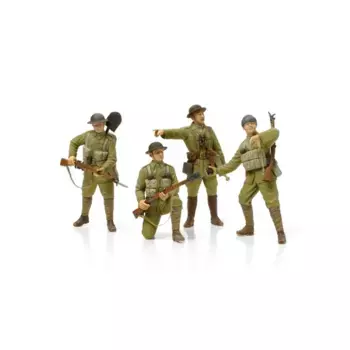 Британская пехота со стрелковым оружием и снаряжением (Первая мировая война), Military Models - 1/35 Scale