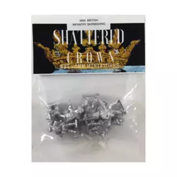 Британская пехотная перестрелка, WWI Shattered Crown Miniatures - British (28mm)
