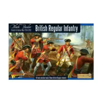 Британская регулярная пехота, Black Powder - French Indian War 1754-1763 (28mm)