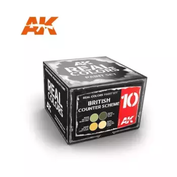 Британская схема кантера, Paint - Real Color Sets (AK-Interactive)