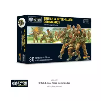 Британские и межсоюзнические коммандос, Bolt Action - British Army (28mm)