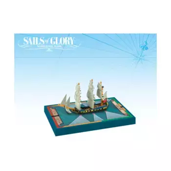 Британский - HMS Swan 1767 - 14-пушечный, класс корабельных шлюпов, Sails of Glory - Napoleonic Wars - Ship Packs - Series II (1:1000)
