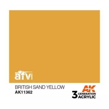 Британский песочный желтый, 3rd Gen Acrylic - AFV