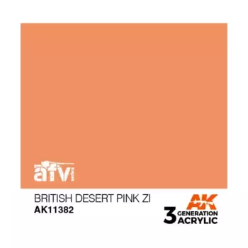 Британский пустынный розовый ZI, 3rd Gen Acrylic - AFV