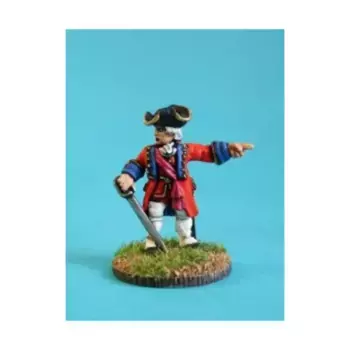 Британский регулярный офицер, French & Indian War 1754-1763 (28mm)