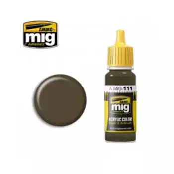 Британский серо-служебный 1941-42 гг., Acrylic Singles - Greens