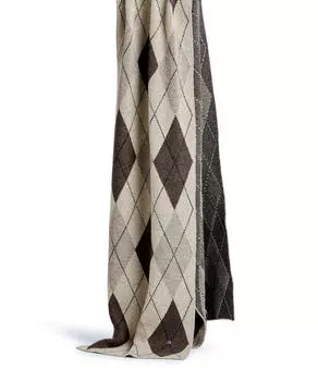 Британский шикарный шарф Burlington, бежевый