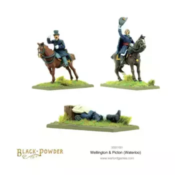 Британский Веллингтон и Пиктон (Ватерлоо), Black Powder - Napoleonic Wars 1789-1815 - British (28mm)