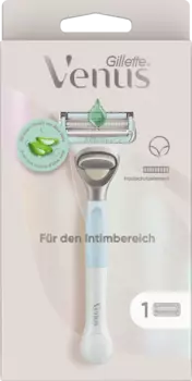 Бритва для интимной зоны алоэ вера 1 шт. Gillette