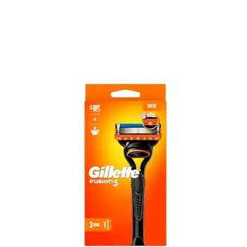Бритва Fusion5 + 3 лезвия - Gillette