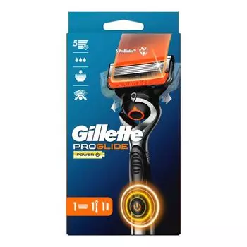 Бритва Fusion Proglide Power и 1 сменная головка Gillette
