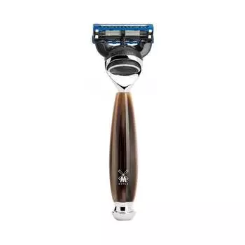 Бритва Gillette Fusion с картриджем - серия VIVO Horn (R332F) Muhle