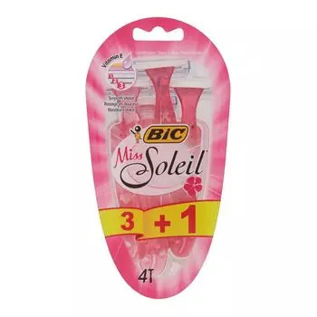 Бритва Miss soleil maquinilla de afeitar Bic, 4 шт
