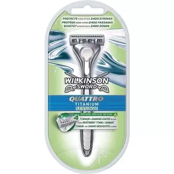 Бритва Quattro Titanium Sensitive, Wilkinson Sword