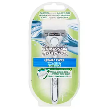 Бритва Wilkinson Sword, Quattro Titanium Sensitive