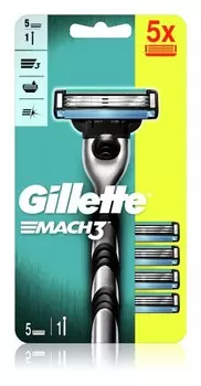 Бритва + запасная головка Gillette Mach3
