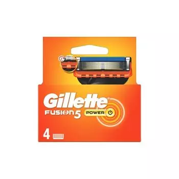 Бритвенные головки Fusion Power Proglide (4 шт.) Gillette