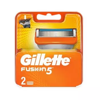 Бритвенные картриджи Gillette Fusion5, 2 шт