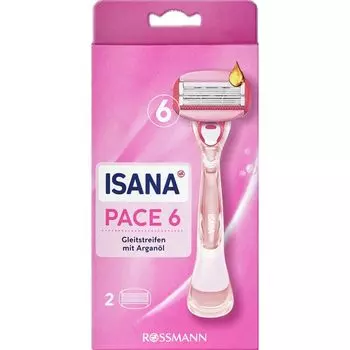 Бритвенный темп 6 ISANA, 1 шт.
