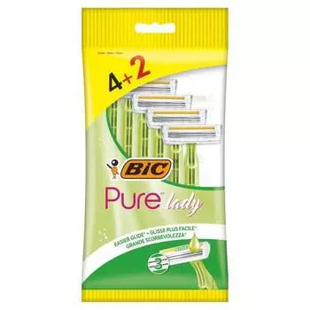 Бритвы Pure Lady, 6 шт. Bic