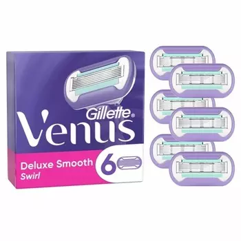 Бритвы Venus Deluxe Smooth Swirl, Gillette