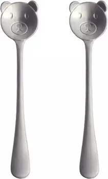 Бритые ложки для льда Mini Animal Land White Bear, набор из 2 шт. Nagao